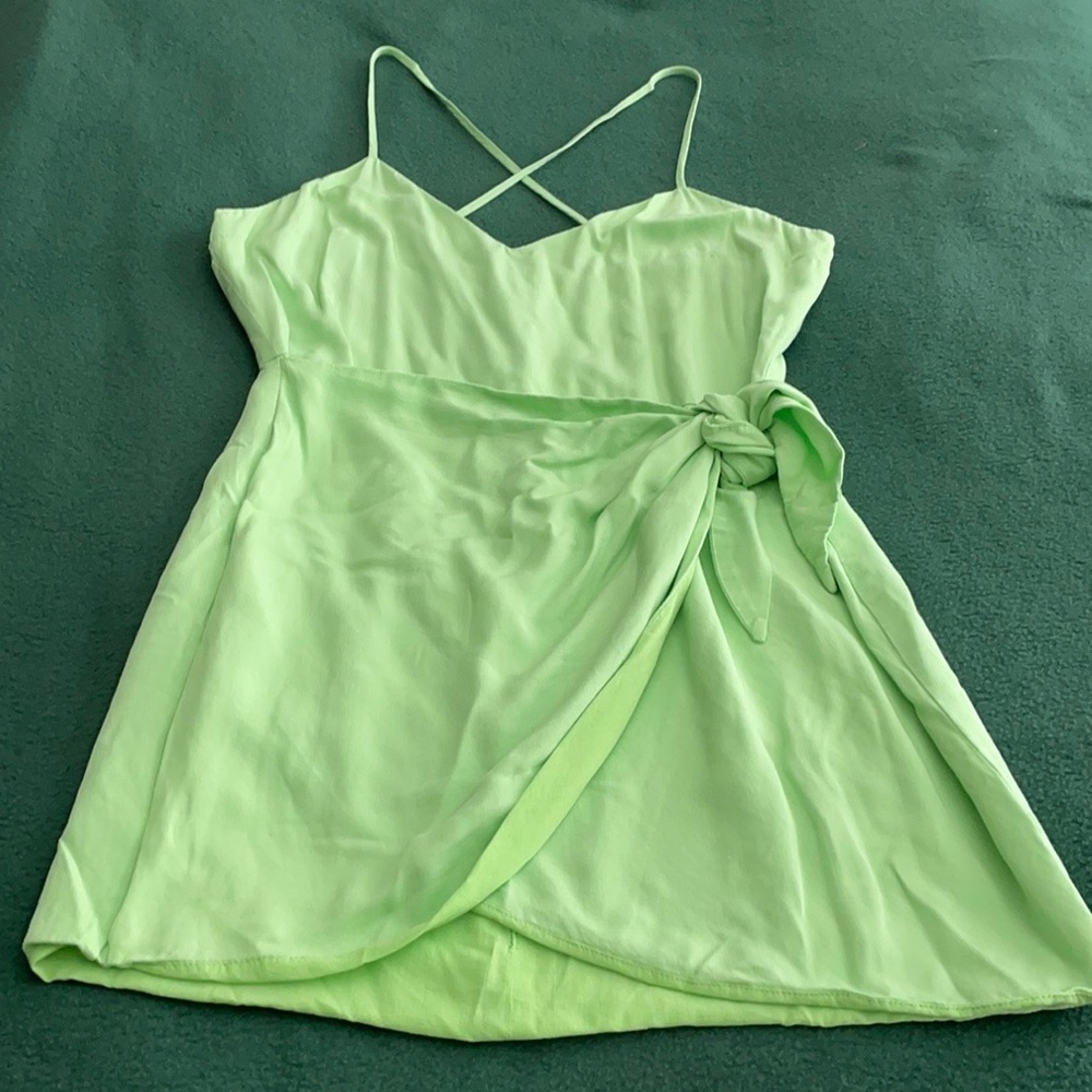 Kittenish Wrap Dress